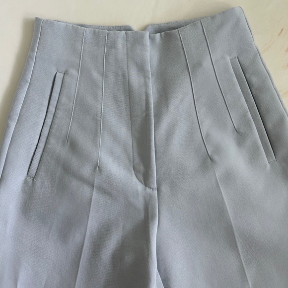 Zara High Waisted Pant blue lavender size xs - Picture 2 of 3